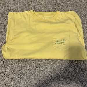 Vineyard Vines Yellow Long Sleeve Shirt